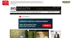 Desktop Screenshot of eksmagazyn.pl