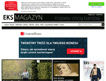Tablet Screenshot of eksmagazyn.pl